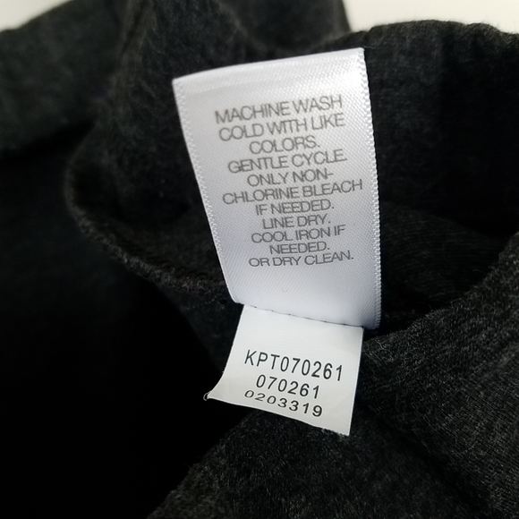 J. Jill Ponte Knit Gray Slim Leg Leggings, L - Picture 7 of 8